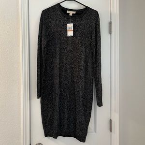 Michael Kors beautiful black/sparkly knee length